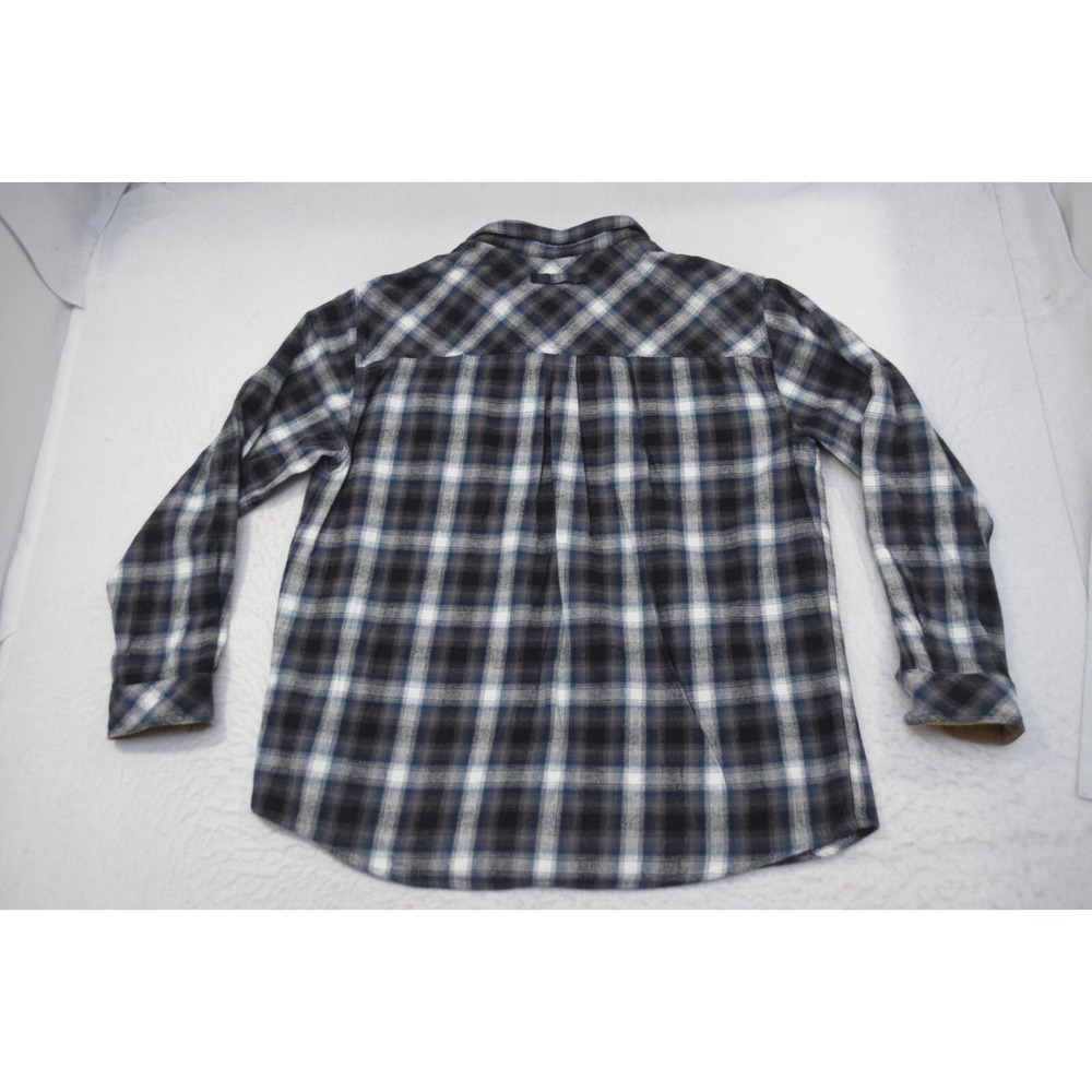 Legendary Whitetails Buck Camp Flannel Shirt Plaid Long Sleeve Button Up Mens XL - Picture 9 of 10
